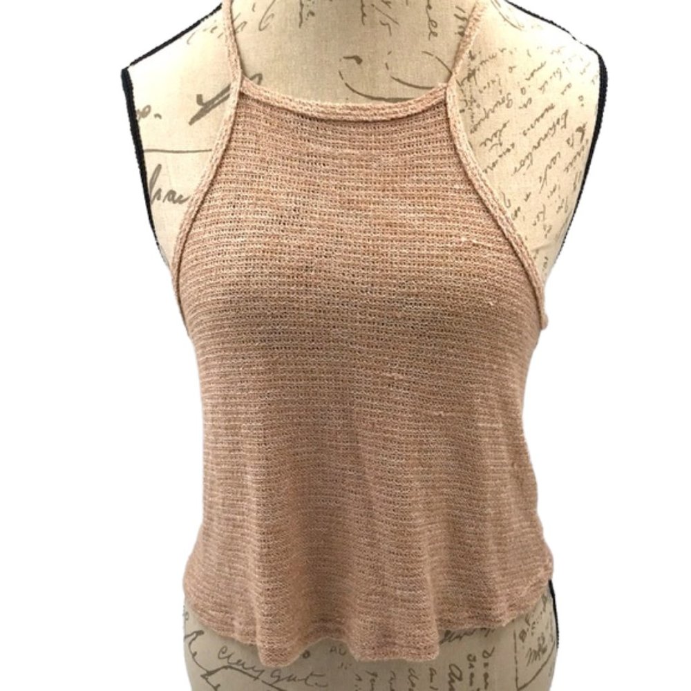 Noble U Knitted Mesh Top Size S
